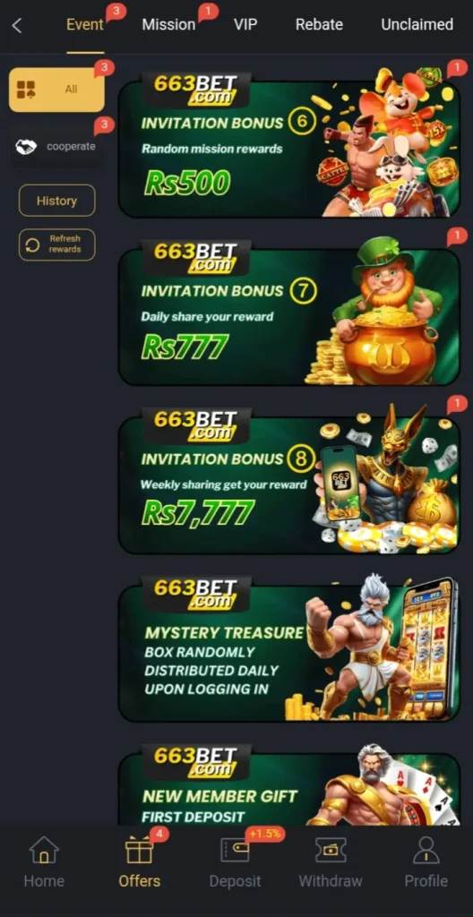 6663Bet Game