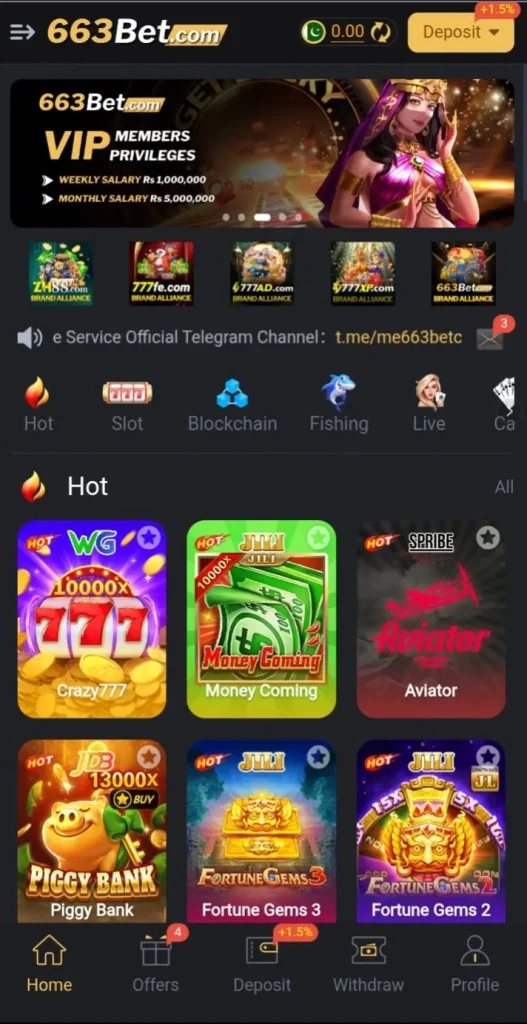6663Bet Game